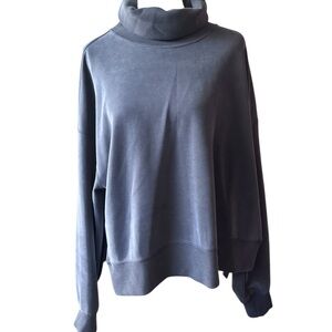 Lululemon Charcoal Turtleneck Sweater